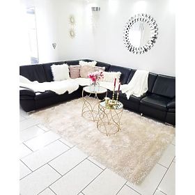 LOVE SHAGGY Carpet Model 93600 Cream