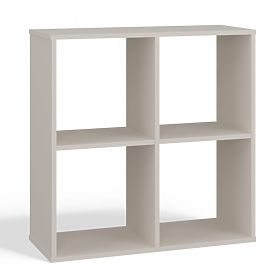 Malax 2x2 Shelf Unit CASHMERE