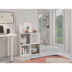 Malax 2x2 Shelf Unit CASHMERE