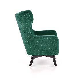 MARVEL Relaxation Armchair Dark Green / Black, Halmar