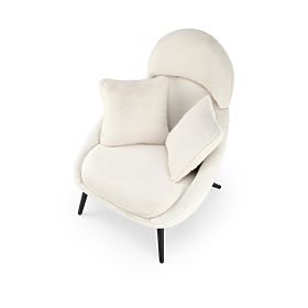MERRY Relaxation Chair, Cream (1p=1pc), Halmar