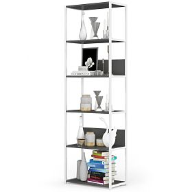METAL LOFT SHELF 600 WHITE/GRAY