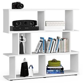 Mini FIX Shelf Unit with Shelves - White