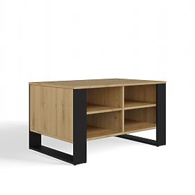 Modern 4P Table OAK ARTISAN BLACK