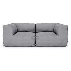 Modular Garden Sofa Vacuum Vlll with Cover, Gray