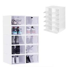 Modular Shoe Cabinet Organizer - Plastic, MODERNHOME