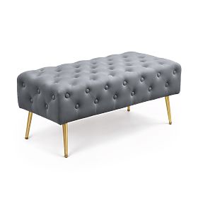 MONACO GRAPHITE POUF