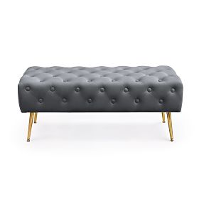 MONACO GRAPHITE POUF