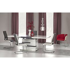 MONACO Table White / Gray, Halmar