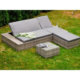 Multifunctional Bed from Technorattan DIABOLICO