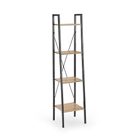 NARVIK REG1 black / sonoma oak, Halmar