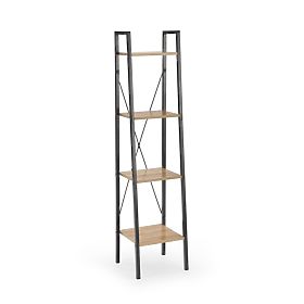 NARVIK REG1 black / sonoma oak, Halmar