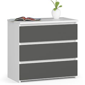 NIGHTSTAND CL3 60 cm WHITE / GRAY