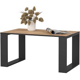 NOX COFFEE TABLE OAK CRAFT / BLACK