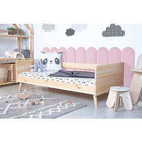 Upholstered Panel Oblouček - Powder Pink