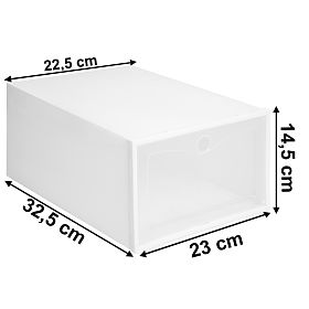 OSLO WHITE Shoe Box Set of 10 Pieces