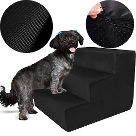 PET STAIRS 342533 BLACK, PuppyJoy