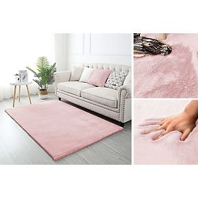 Rabbit New silk carpet - pink