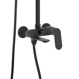 REA Marco Black Shower Set