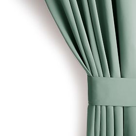 RESTILO BLACKOUT Curtain Mint Color, Classic Style, Silver Eyelets, Material bl