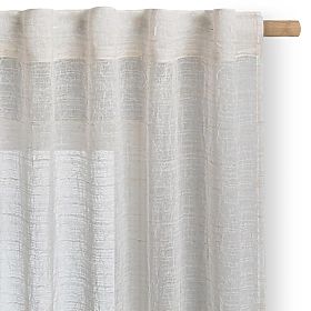 RESTILO Curtain DRIMAR Beige Color Modern Style Tape Material Linen, Microfiber 140x250