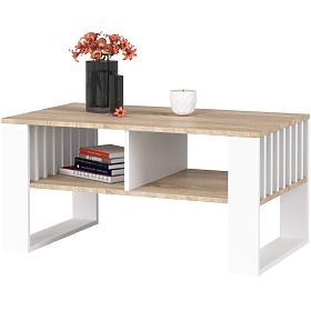 ROCKFORD COFFEE TABLE OAK SONOMA / WHITE