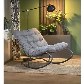 Rocking chair GATTO - gray, Halmar