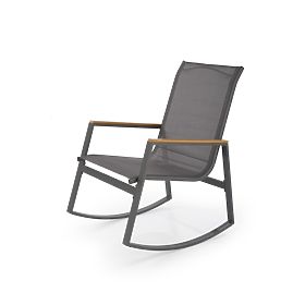 Rocking chair Zlatan - gray