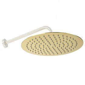 Round Shower Head Rea 25cm Gold