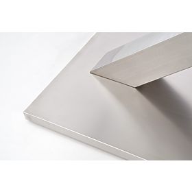 SANDOR extendable table white lacquered (3p=1pc)