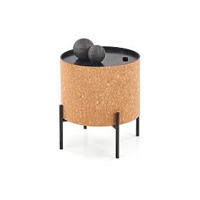 SASHA table natural/black (1p=1pc)