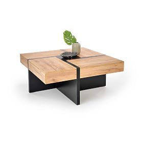 SEVILLA Coffee Table Top: Oak Craft, Legs: Black (3p=1pc)