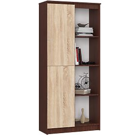 SHELF R80 1D 4P CLP WENGE / SONOMA
