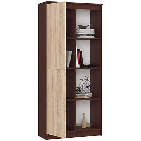 SHELF R80 1D 4P CLP WENGE / SONOMA