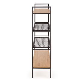 Shelf REG-21 - Golden Oak/Black, Halmar