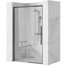 Shower Doors SOLAR BLACK MAT 90