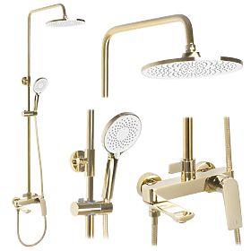 Shower Set REA AVALON GOLD