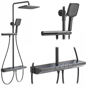 Shower Set with Thermostat REA Pedro Titan