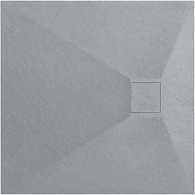 Shower Tray Magnum Grey 90x90