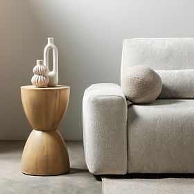 Side Table Lavia 35 cm, Mango Wood