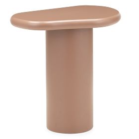 Side Table Monaco Cinnamon, Matte, Rounded Shapes, lectus
