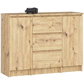 SIDEBOARD K100 2D 3DR OAK ARTISAN