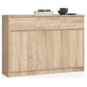 SIDEBOARD K140 3D 3SZ CLP PK OAK SONOMA