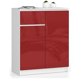 SIDEBOARD K80 2D 1SZ CLP PK RED GLOSS