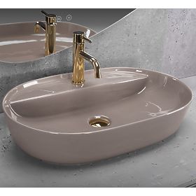Sink REA Aura 61 Beige Shiny