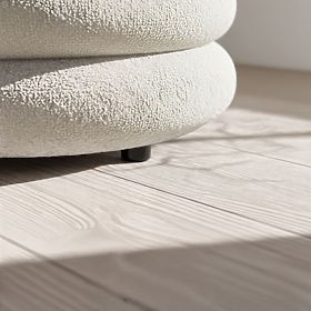 SNUGGO POUF MISTY WHITE