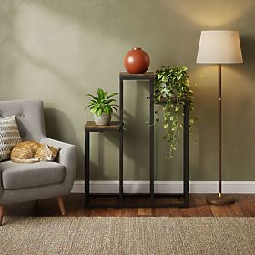 Standing Flower Stand with 3 Shelves Loft ModernHome