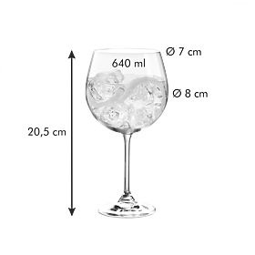 Table Set CHARLIE Transparent Color Tescoma