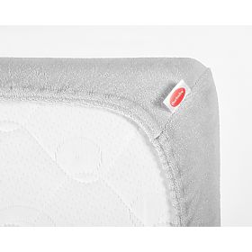 Terry sheet 200x90 cm - gray