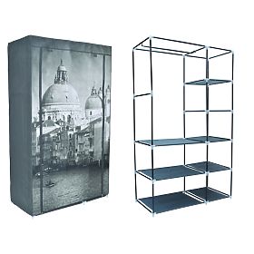 Textile Wardrobe with Venice Print
